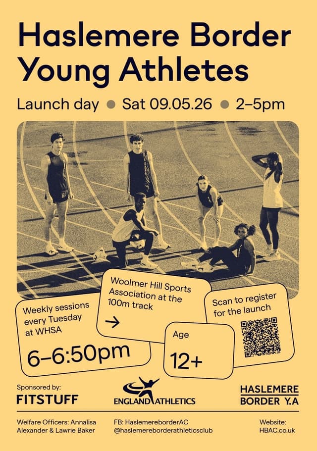 Haslemere Border Young Athletes - click to enlarge